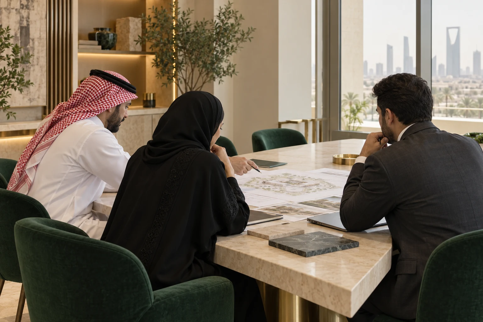 صورة توضيحية لاجتماع عمل يجمع الرؤى القانونية والإدارية